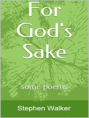 cover image of For God's Sake